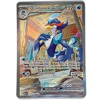 L eio3＋ Pokemon - Quaxwell 207/193 - Paldea Evolved - Illustration Rare